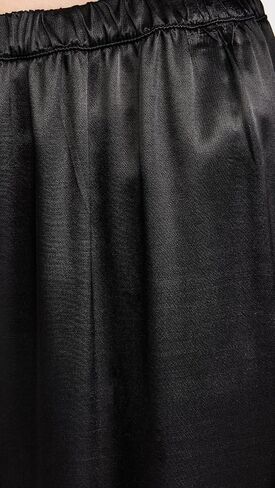 Enza Costa Women's Satin Wide Leg Pants in Saudi Arabia