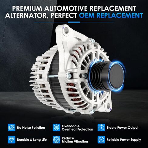 11240 Car Alternators Fit for Dodge Ram 1500 09-10, Durango, for Jeep Grand Cherokee, Commander, Liberty 07-10, for Chrysler Aspen Automotive Replacement Alternator 56029914A, 56029914AD in Saudi Arabia