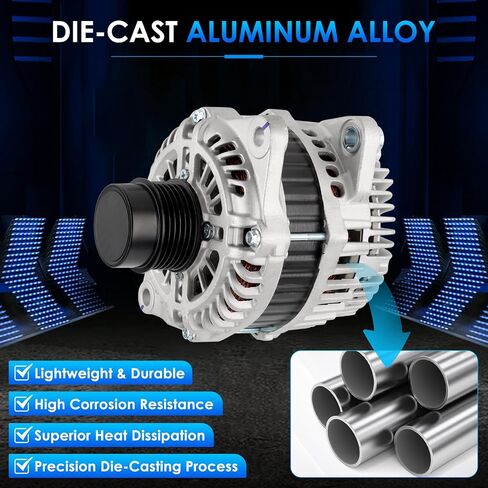 11240 Car Alternators Fit for Dodge Ram 1500 09-10, Durango, for Jeep Grand Cherokee, Commander, Liberty 07-10, for Chrysler Aspen Automotive Replacement Alternator 56029914A, 56029914AD in Saudi Arabia