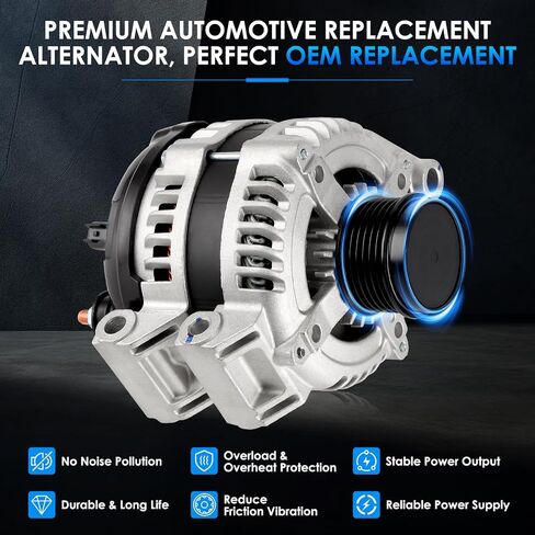 11240 Car Alternators Fit for Dodge Ram 1500 09-10, Durango, for Jeep Grand Cherokee, Commander, Liberty 07-10, for Chrysler Aspen Automotive Replacement Alternator 56029914A, 56029914AD in Saudi Arabia