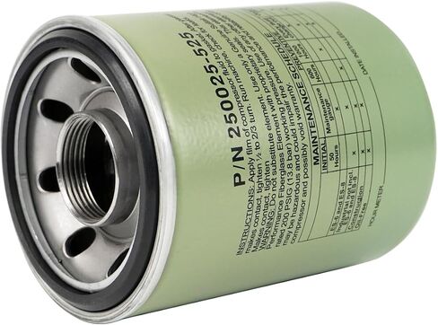 250025-525 Oil Filter Compatible with Air Compressor, Replacement Part for Air Compressor Filter System in Saudi Arabia
