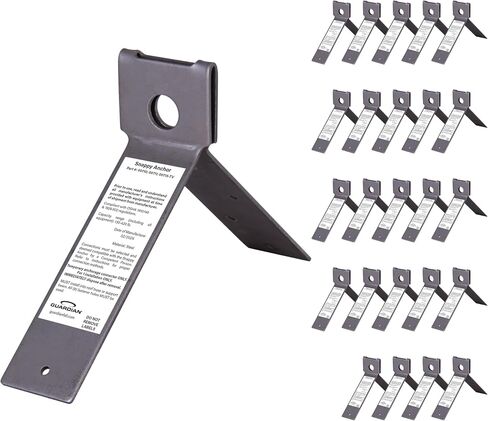 Guardian 00711 Snappy Disposable Anchor Fits Any Pitch Roof with Nails, 8-Count in Kuwait