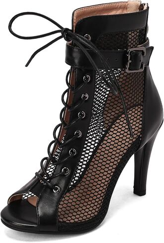 Fashion Dance Shoes Heeled for Women Heel Height 2.75' / 3.94' / 4.33' in Saudi Arabia
