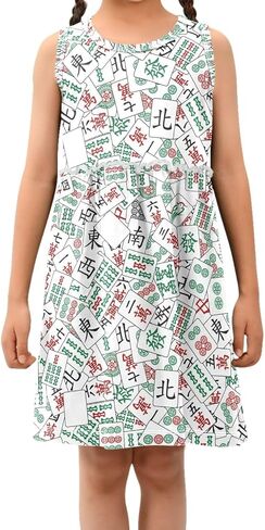 Caikeny Girls Dress Pizza Bacon Kids Toddler Clothes Casual Dress Summer 2T in Saudi Arabia