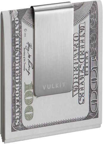 VULKIT Money Clip Stainless Steel Cash Holder EDC Accessories Men's Money Clips in Saudi Arabia