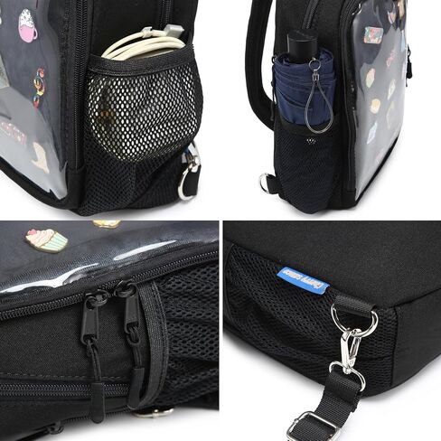 Kawaii Oxford Ita Bag Pin Display Chest Pack Shoulder Bag Sport Backpack Hiking Daypack in Saudi Arabia