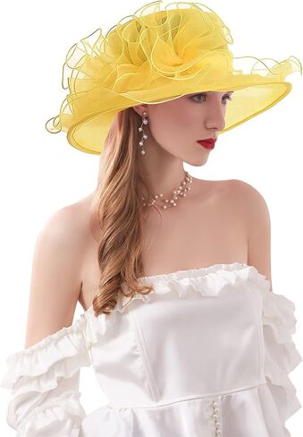 HASFINATOR CURCH HAT SUN HAT DERBY HAT FOR COCKTAIN Party Bridal Shower in Kuwait
