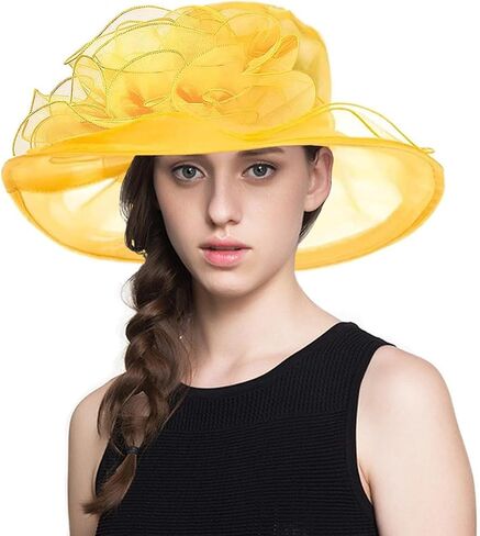 HASFINATOR CURCH HAT SUN HAT DERBY HAT FOR COCKTAIN Party Bridal Shower in Kuwait