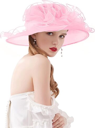 HASFINATOR CURCH HAT SUN HAT DERBY HAT FOR COCKTAIN Party Bridal Shower in Kuwait
