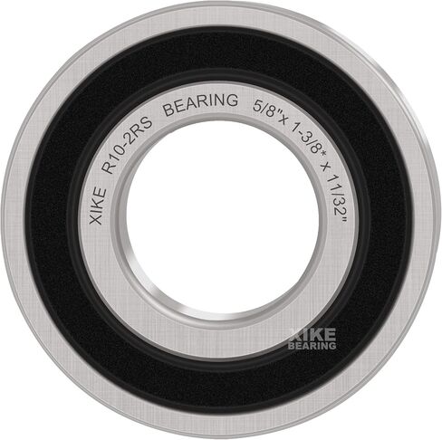 XiKe 4 Pcs R20-2RS Double Rubber Seal Bearings 1-1/4" x 2-1/4" x 1/2", Pre-Lubricated and Stable Performance and Cost Effective, Deep Groove Ball Bearings. in Saudi Arabia