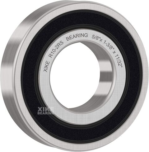 XiKe 4 Pcs R20-2RS Double Rubber Seal Bearings 1-1/4" x 2-1/4" x 1/2", Pre-Lubricated and Stable Performance and Cost Effective, Deep Groove Ball Bearings. in Saudi Arabia