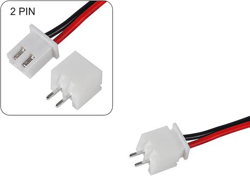 40 Pairs JST XH2.54 Connectors Wire Cable Plug Connectors 2 Pin 3 Pin 4 Pin 5 Pin XH 2.54mm Pitch Connector Kit XH 2.54mm Pitch Male Female Connector in Saudi Arabia