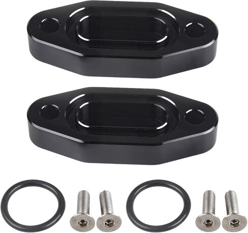 LS BILLET OIL COOLER BLOCK OFF PLAY على PAN LS PILLET OIL PATT in Kuwait