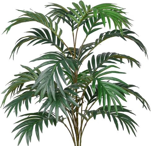 DVGUN 2 Pack Artificial Palm Plants Leaves Faux Fake Tropical Large Palm Tree Imitation Leaf in Saudi Arabia