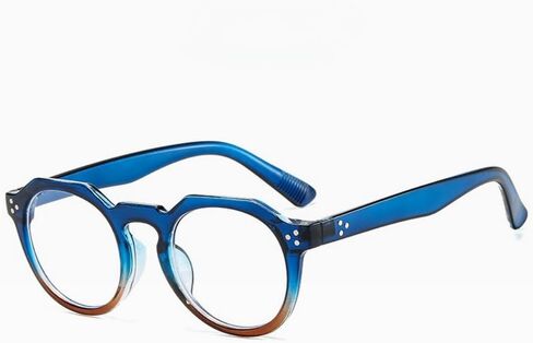 Shiratori Retro Round Frame Blue Light Blocking Glasses Rice nail irregular polygonFrame for Men in Saudi Arabia