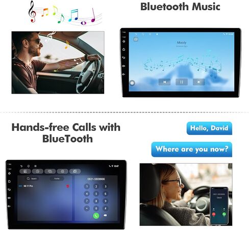 ستيريو سيارة 2+32 جيجا 10.1 بوصة يعمل بنظام Android 12 لسيارة Honda Fit 2008-2013 IPS شاشة لمس راديو السيارة مع Carplay وAndroid Auto دعم كاميرا احتياطية GPS FM Navi BT SWC in Kuwait