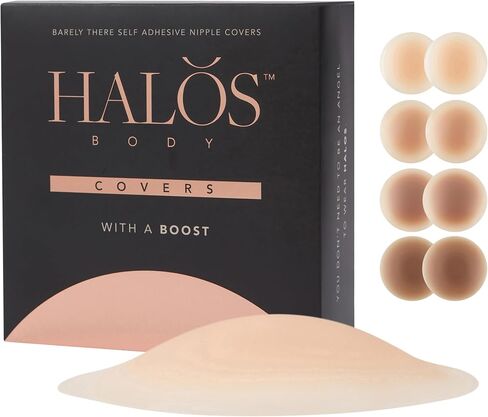 Adhesive Silicone Padded Nipple Covers - Reusable Pasties with Thick Center for Extra Coverage in Saudi Arabia