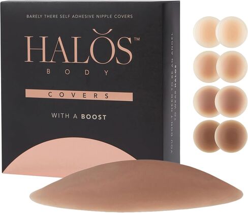 Adhesive Silicone Padded Nipple Covers - Reusable Pasties with Thick Center for Extra Coverage in Saudi Arabia