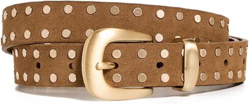 Madewell Women's Clean Western Flat Stud Belt in Saudi Arabia