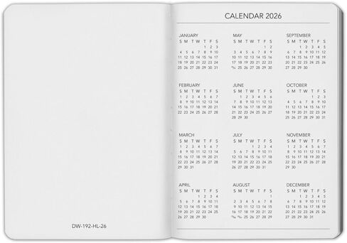 مخطط هاربور بوكيت الأسبوعي 2024 - كحلي ليدا - 6x3.25 بوصة in Kuwait