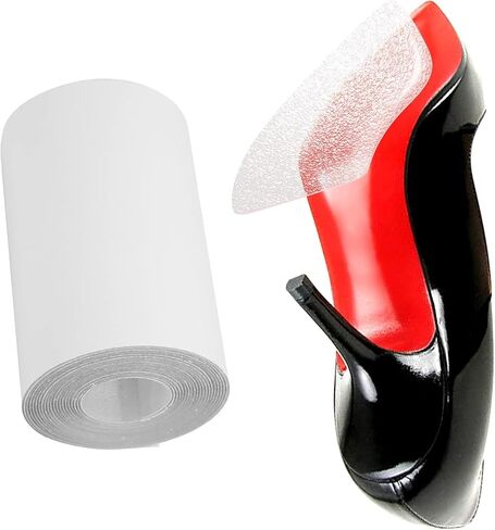 16 Pack Sole Protector for High Heel Shoes Red Bottom Sticker Crystal Clear Sole Guard Protectors Anti Slip 16 Sheets for 8 Pairs of Shoes Wear Resistant in Saudi Arabia