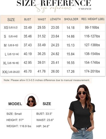 Women's V Neck T-Shirts 2025 Trendy Summer Short Sleeve Casual Tees Slim Fit Basic Tops for Work in Kuwait