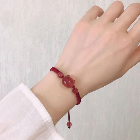 POYAMUSE Cat Bracelets for Women - Lucky Cat Beaded Bracelet Set, Adjustable Kitty Stretch Braided Bracelets for Women in Saudi Arabia