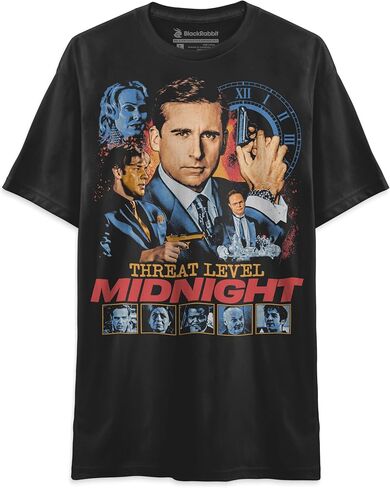 Threat Level Midnight Retro Spy Movie Inspired Unisex Classic T-Shirt in Saudi Arabia