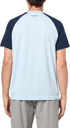 Lacoste Men's Ultra Dry Colour-Block Tennis T-Shirt in Saudi Arabia