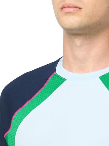 Lacoste Men's Ultra Dry Colour-Block Tennis T-Shirt in Saudi Arabia