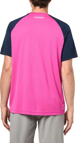 Lacoste Men's Ultra Dry Colour-Block Tennis T-Shirt in Saudi Arabia