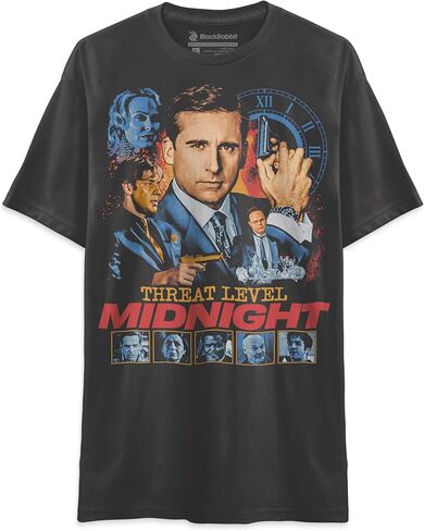 Threat Level Midnight Retro Spy Movie Inspired Unisex Classic T-Shirt in Saudi Arabia