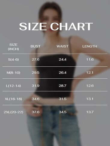 REORIA Womens Square Neck Adjustable Straps Backless Y2K Going Out Corset Crop Tops in Saudi Arabia