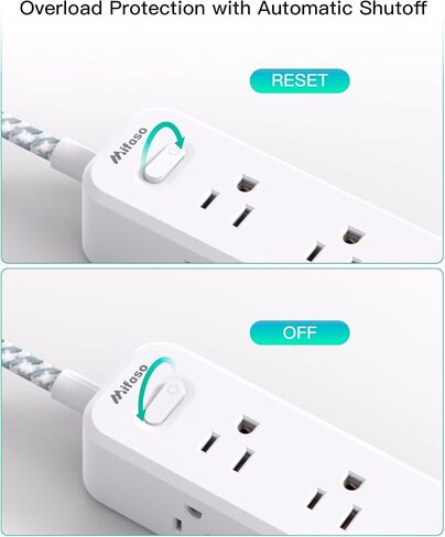 Extension Cord 15 ft, Surge Protector Power Strip, Long Extension Cord with 9 Outlets 3 USB Ports, Extension Cord with Multiple Outlets, USB Power Strip for Home, Office, Dorm Room Essentials, College in Saudi Arabia