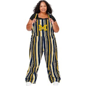 FOCO NCAA womens Ncaa College Team Logo Bib Overalls
