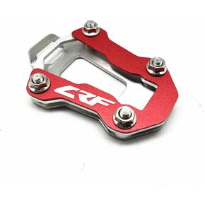 Dirt Bike Kickstand Pad Support Side Stand Plate Pad, Kickstand Enlarge Plate Pad Compatible with CRF300L 2021-2022, CRF300 Rally 2021-2022 (Black)