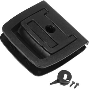 Motoforti Rear Trunk Mat Carpet Handle, Carpet Handle, for BMW X5 2006-2013, Plastic, 51476958161, Black