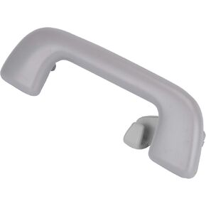 Rldym Auto Roof Pull Auxiliary Handle Grab Rail Front and Rear Left and Right 74610-52020 for Toyota Corolla Rav4 Yaris Vios, Replace# 74610-52020-B0, Dark Gray, with Hook