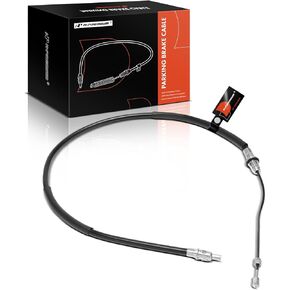 A-Premium Rear Driver Side Parking Brake Cable Assembly Compatible with Ford Models: F-150 F150 1997-2003, F-150 Heritage 2004