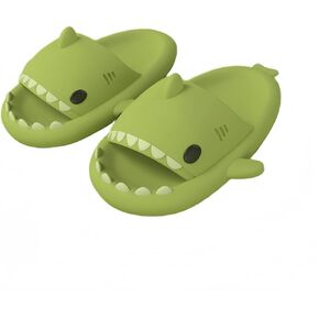 Toddler Shoes Shark Slippers Slides Sandals for 0-8yrs Kids Unisex for Girls and Boys Cloud Shower Slippers Garden Shoes Cartoon Slides Slip-Resistance Sandals Cushioned Thick Sole Beach Pool Slippers in Kuwait