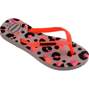 Havaianas Kids Slim Glitter II Flip Flops - Stylish Glitter Sandals - 13C/1Y Little Kid