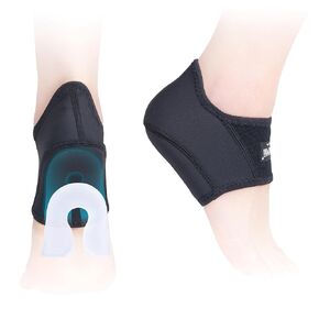 Plantar Fasciitis Heel Protectors Cups, Heel Cushions for Heel Pain Relief, Achilles Tendonitis, Cracked Heel, Heel Spur, Heel Support Inserts Pads for Women Men-S