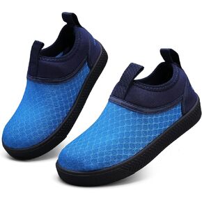 WateLves Toddler Water Shoes Kids Boys and Girls - Quick-Dry Multi-Purpose Casual Water Sneakers Slip On with Drainage Holes for Swim Walking Beach Vacation Essentials