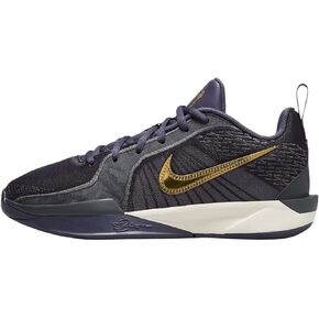Nike Sabrina 2 Big Kids's Basketball Shoes (FZ7302-500 ، Dark Raisin/Anthracite/Pale Ivory/Metallic Gold)