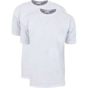 Shaka Wear Men Shirt-2 Pack 7 Oz Max Max Behywewight Cotton Short Crewneck Tee Top Thirts Big Big Size S-7XL in Kuwait