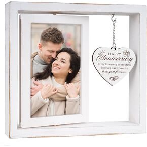 Engagement Gifts for Couples 2025, Gifts for Newly Engaged Couples, Happy Engaged Picture Frame, Engagement Gift for Newly Engaged Best Friends Him Her Bride to Be Photo Frame 4"×6"
