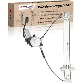 741-306 Power Window Regulator with Motor Assembly Front Left Driver Side Compatible with 2003 2004 2005 2006 2007 Honda Accord Sedan 4-Door Window Lift Regulator