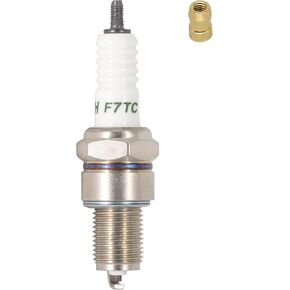 Torch F7TC Spark Plug Place استبدال لـ NGK 3785 BP7ES شرارة ، متوافق مع GX120 160 200 240 270 340 390 Generator Glnmower Tractor Go Kart Mini Bike Plishing Machine 168F 168FA 168FB ، OEM ، OEM