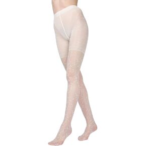MeMoi Levante Women's Divine 20 Denier Sheer Vine Control Top Pantyhose