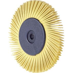 Scotch-Brite8482 Radial Bristle Brush, 6 in x 1/2 in x 1 in 80 With Adaptor